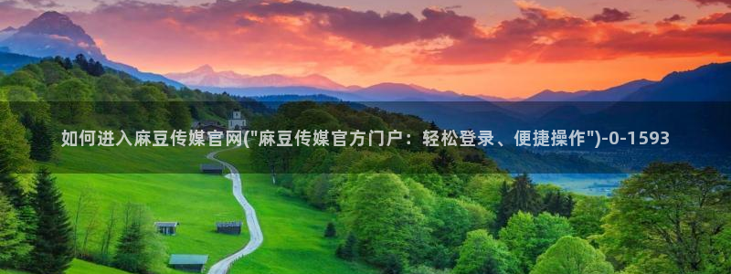 麻豆视频伪原创：如何进入麻豆传媒官网(\