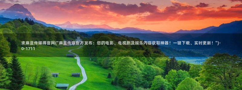 麻豆视频下载：求麻豆传媒得官网(\